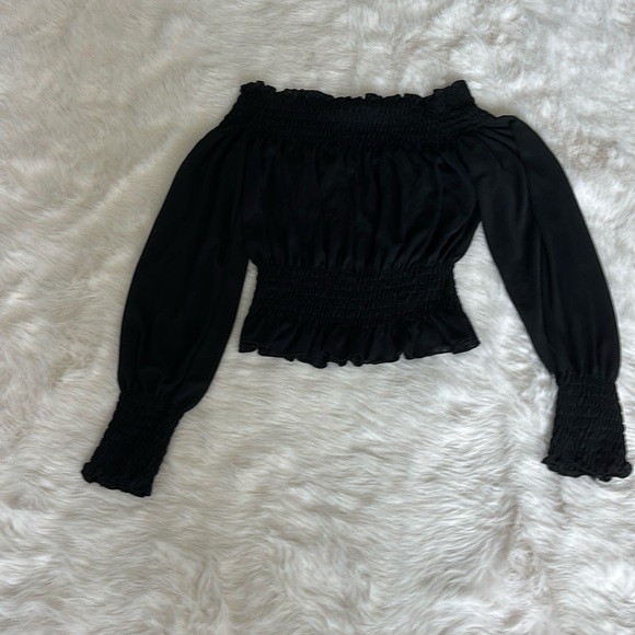 Tops - Express off the shoulder peasant top